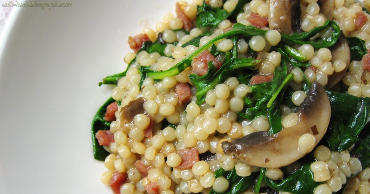 Ooh, Look... Now for something different pearl couscous