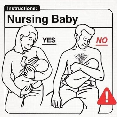 funny pictures instructions for new parents