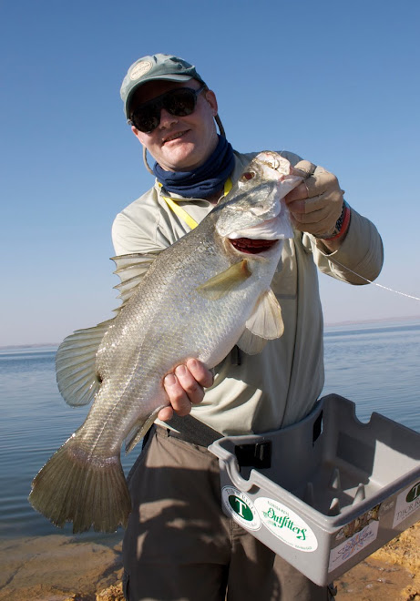 Jim and another Nile Perch!