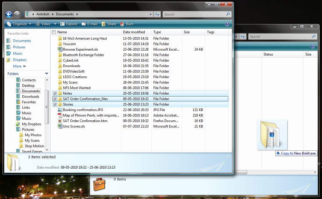 RNIT Beginners' Guide to using a Briefcase in Windows