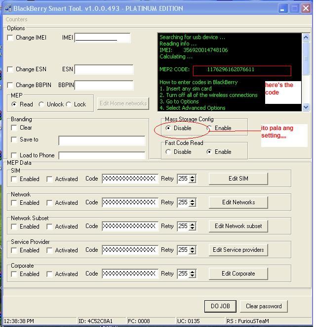 Blackberry Unlocking Software