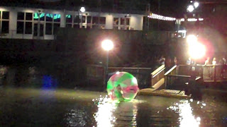 Photography Rick van der Valk -Broadway at the Beach, SC. -This kid was in a hamster ball on the water, funny kids kept falling