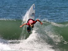 Surfing at 33rd Street Newport Beach, CA