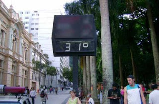 Temperatura da semana