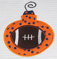 Ornament with Football