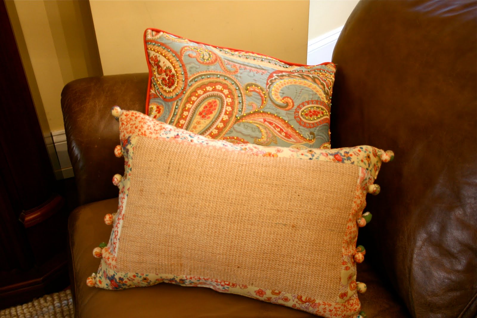 Pillows Out Of Placemats