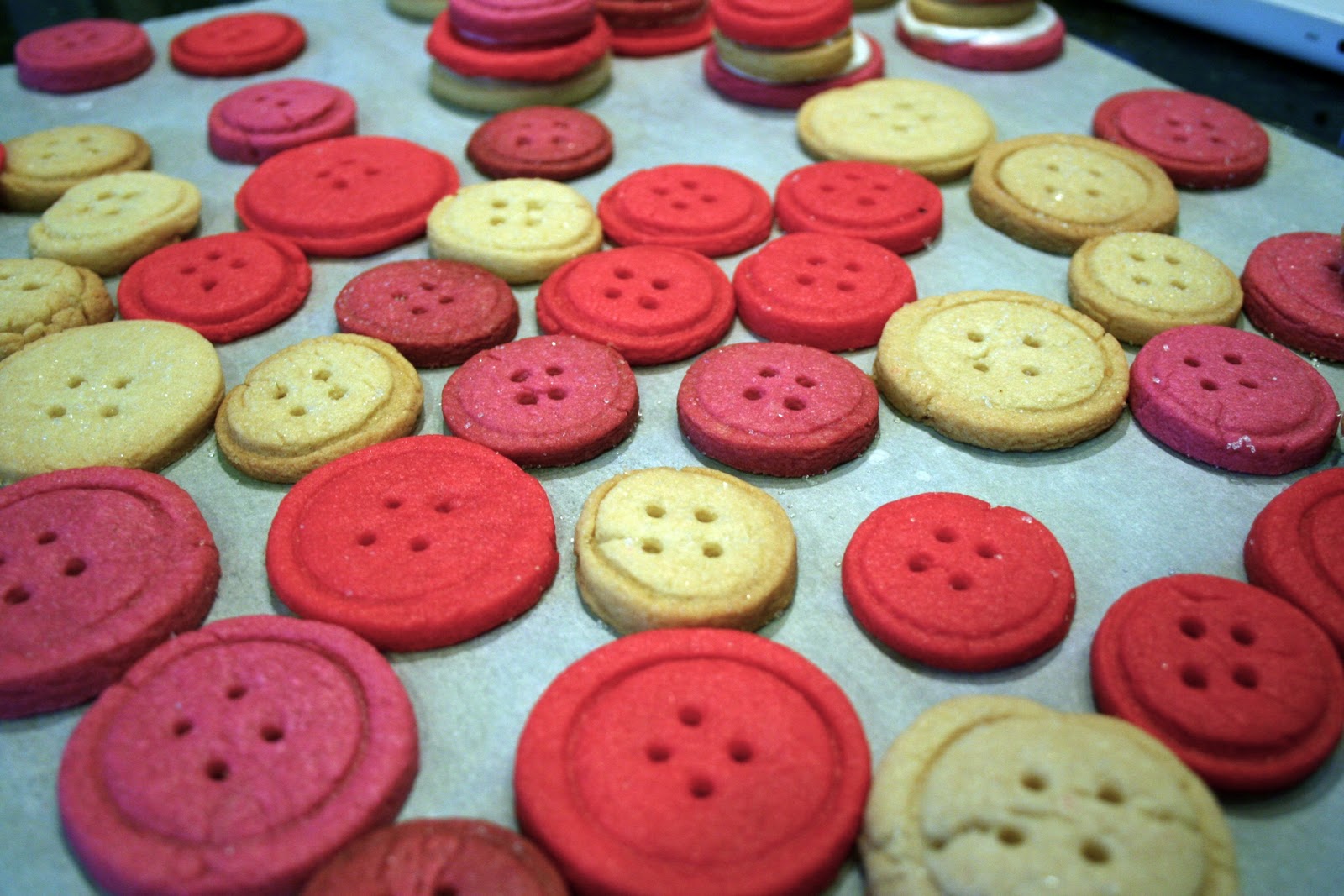 Valentine’s Button Cookie Bouquet
