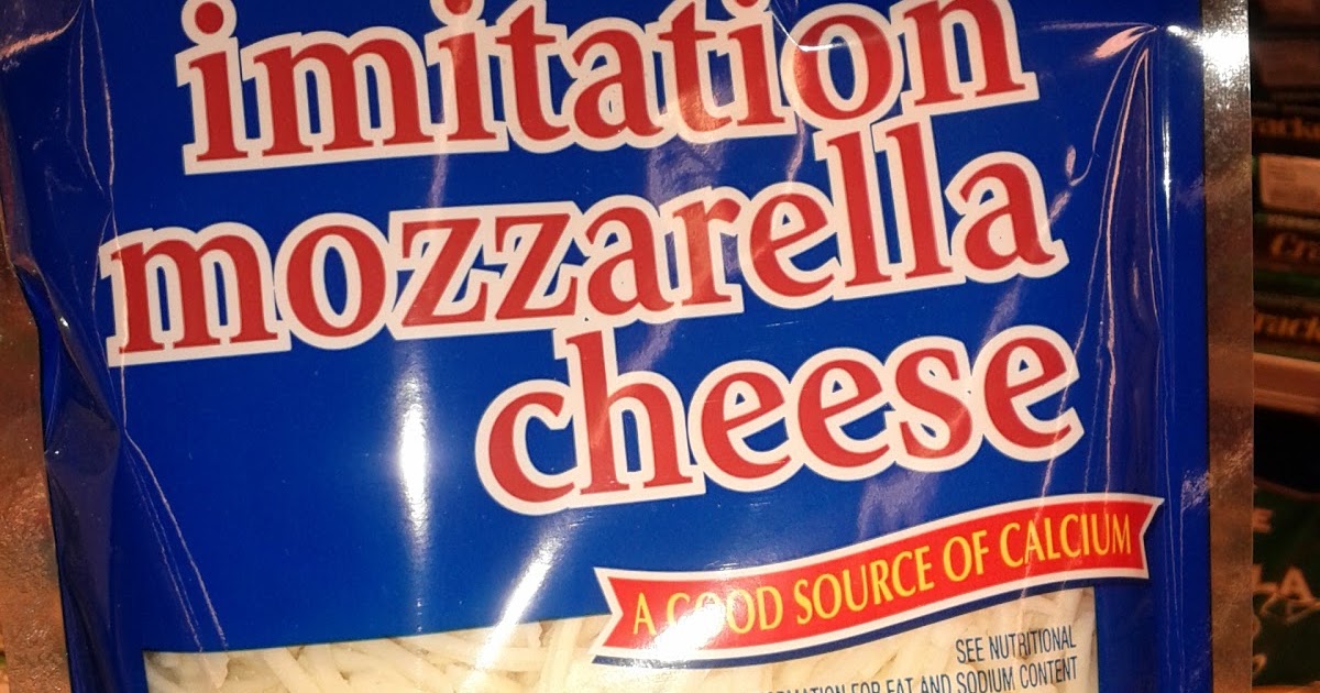 Imitation Cheese At the Local Jewel
