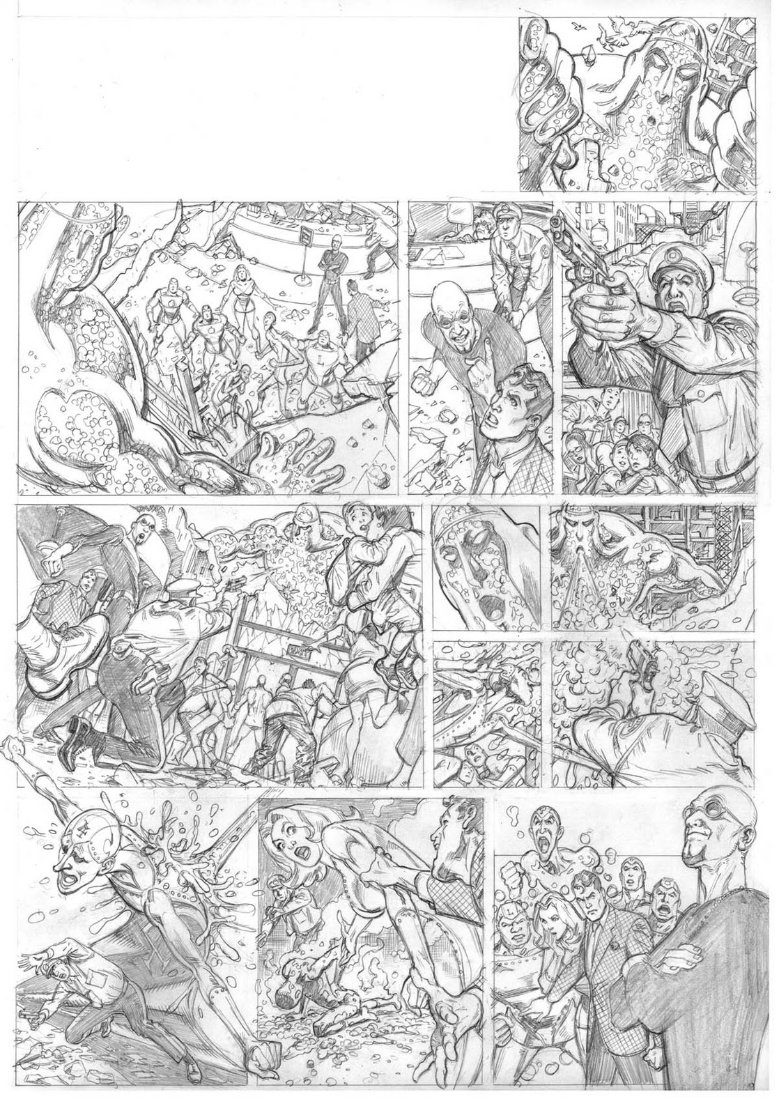 Comic Pencils