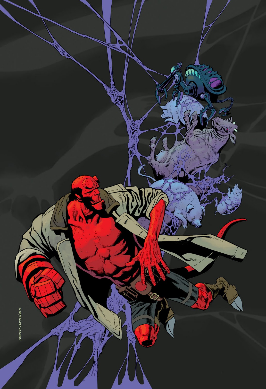 Kevin Nowlan does more Hellboy.