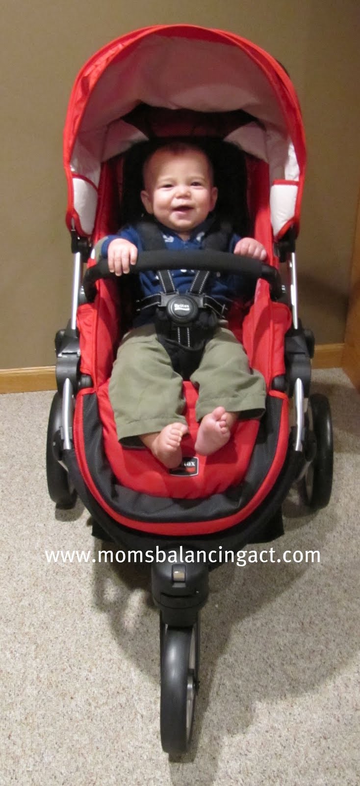 britax b scene stroller