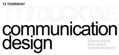 Communication Design // duck_tae