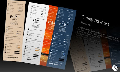 26 temas para Conky, monitoriza con estilo Conky Flavours 26 temas para Conky, monitoriza con estilo