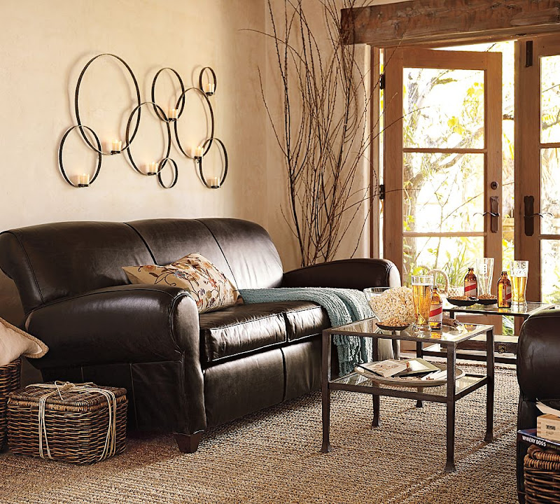 Brown Living Room Wall Ideas