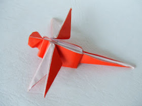 ホピロボ写真部 トンボ Dragonfly の折り紙
