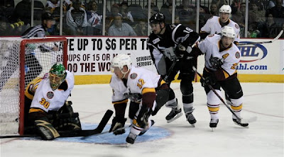 Credit:Jane Rickard, Bret Krahn with Chicago defense, file photo