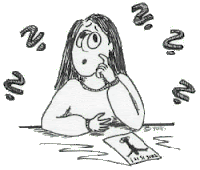 wondering, thinking