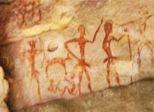 ROCK PAINTING 4000 years old