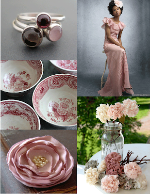 I love this palate of dusty rose with shades of gray and plum I love this palate of dusty rose with shades of gray and plum