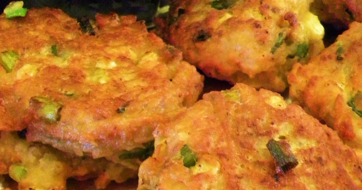 My Hawaiian Home Jamaican Chickpea, Coconut and Corn Fritters