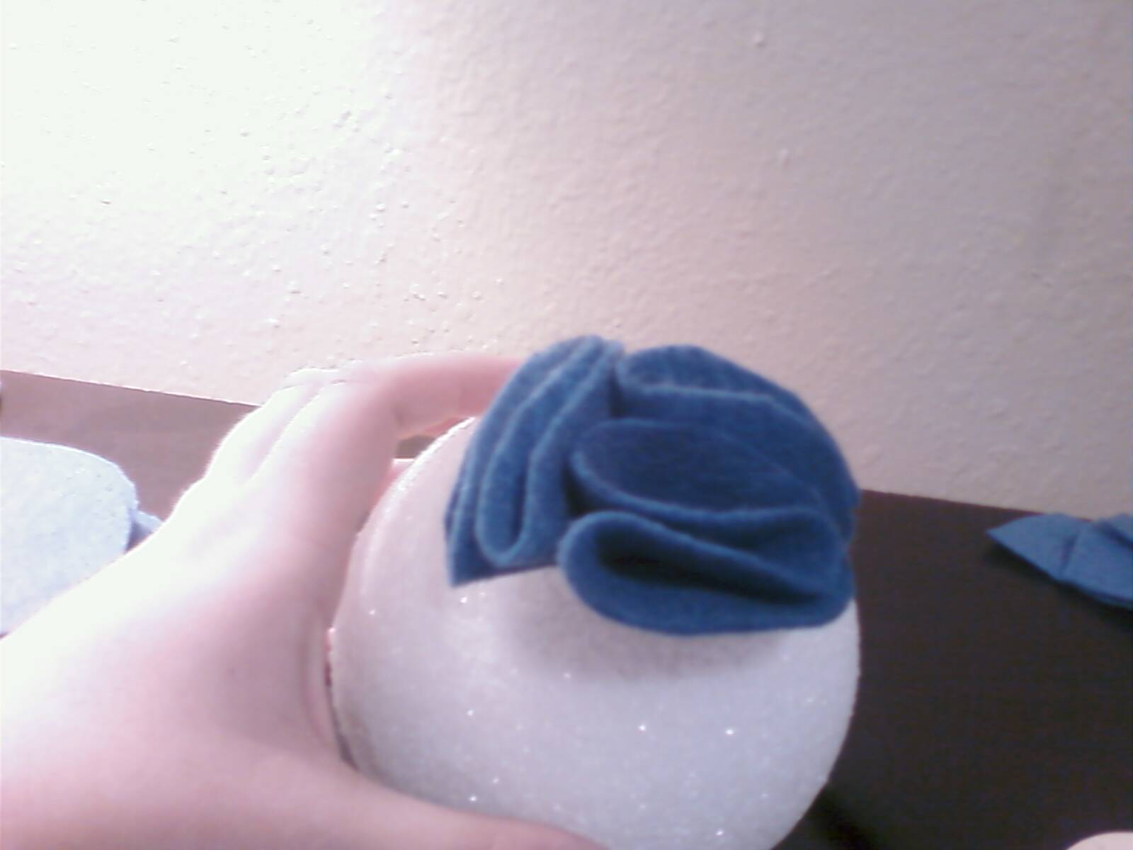 Emerald Hills Felt Flower Ball