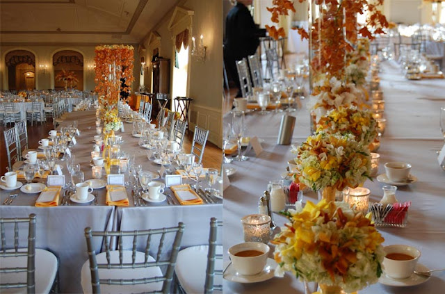 And here is one way this color combo has translated into a real wedding And here is one way this color combo has translated into a real wedding
