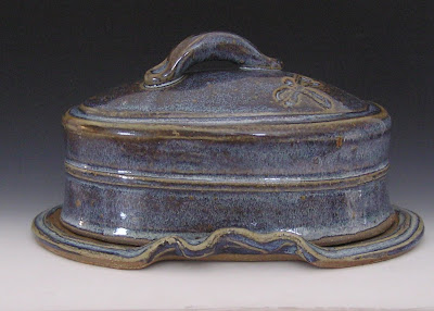 Pottery Butter Dish