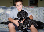 Jake with Simon and Lily