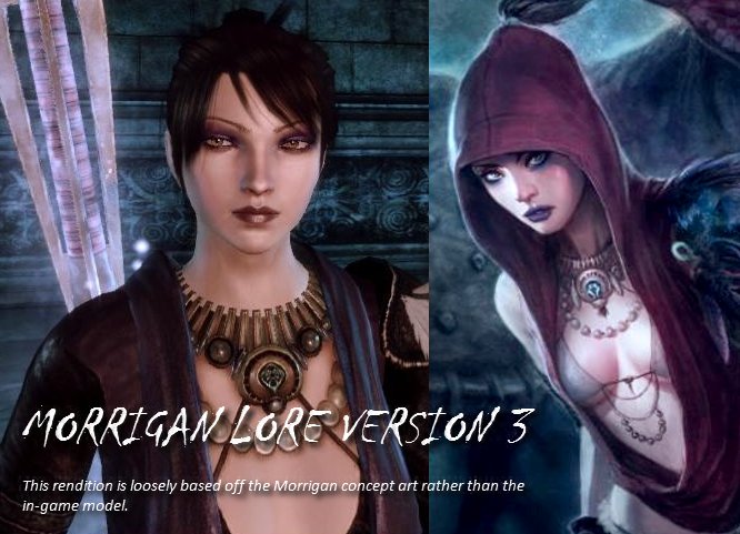 Tchos' Gaming and Modding: Morrigan and Leliana face and armour mods