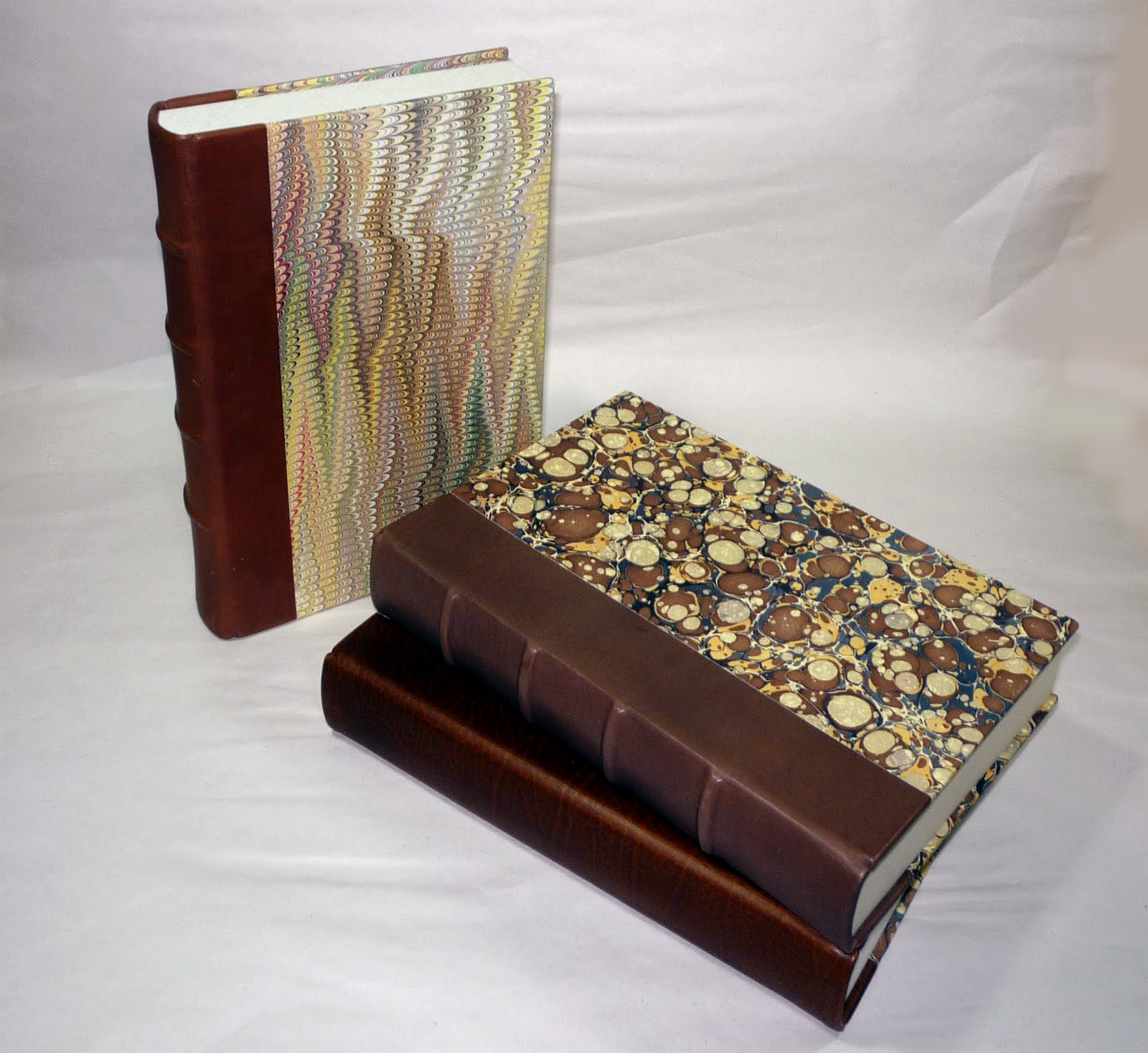 About the Binding Rounded Drop Spine Boxes