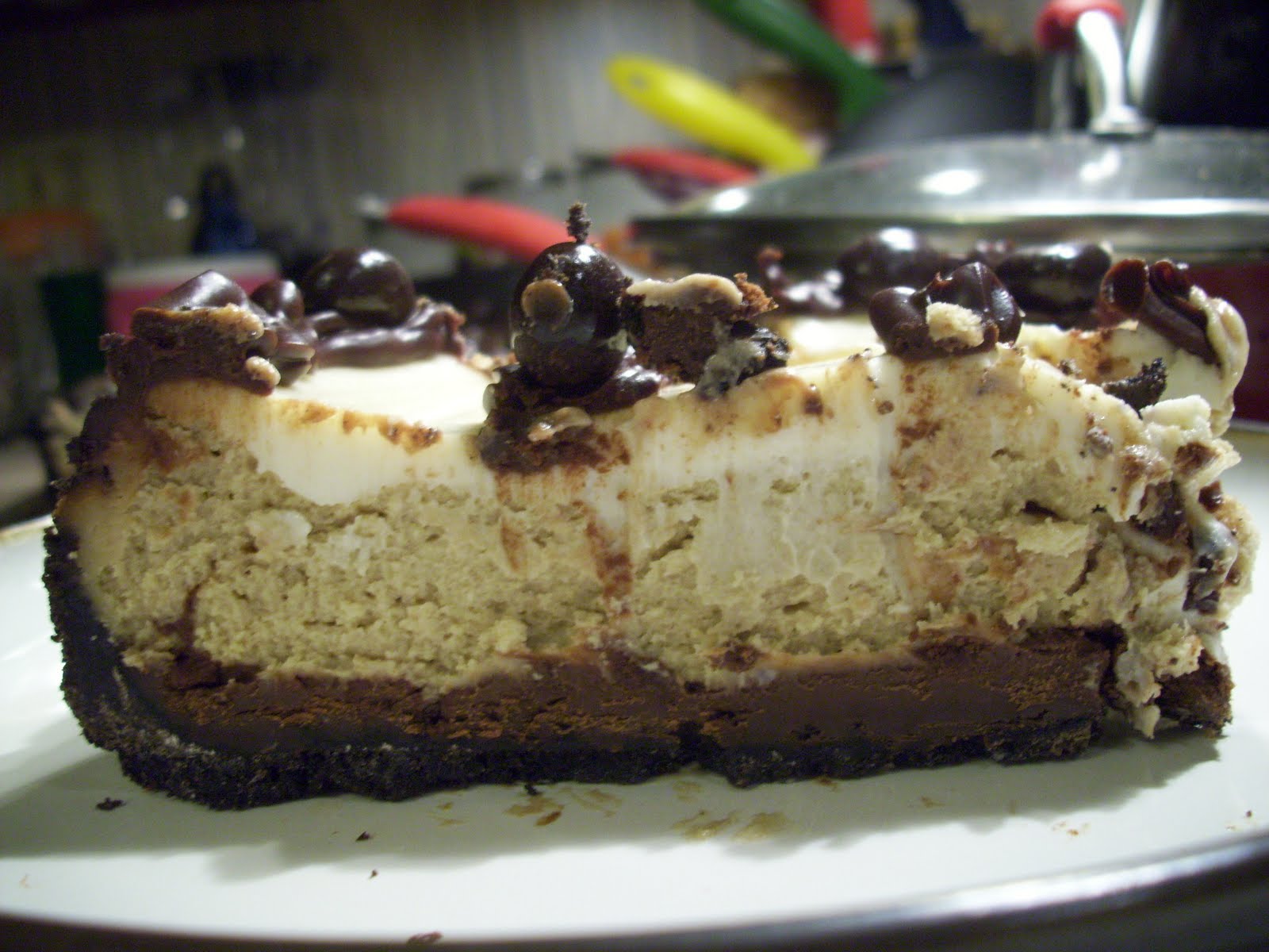 Devour Cappuccino Fudge Cheesecake