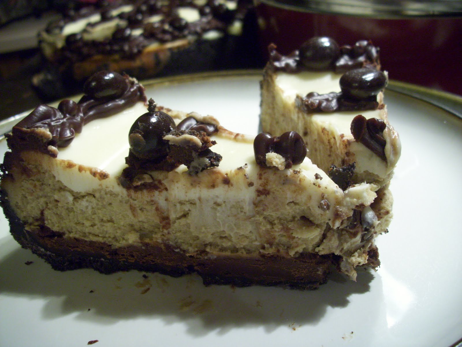 Devour Cappuccino Fudge Cheesecake