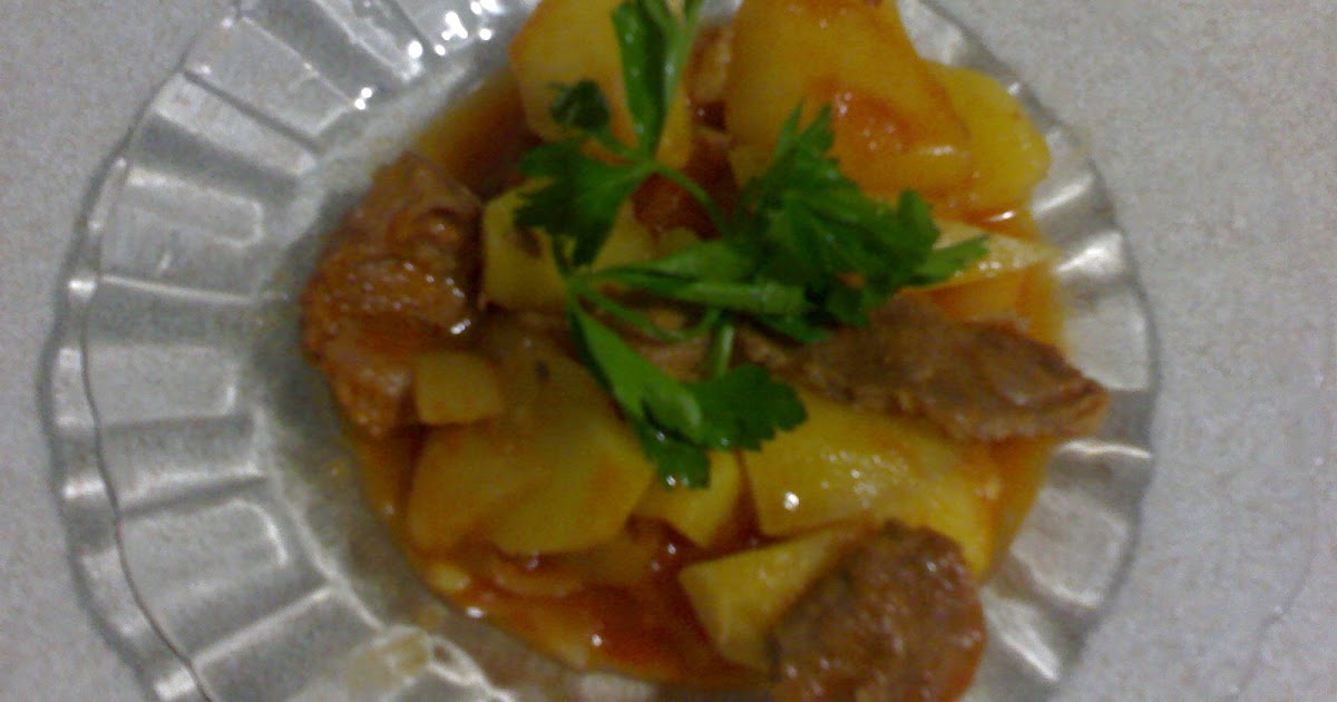 KARADENİZSOFRASİ ETLİ PATATES YEMEĞİ