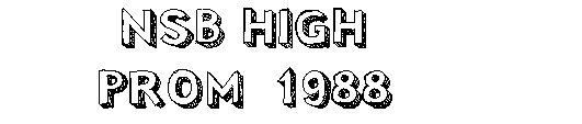 NSB High Prom 1988