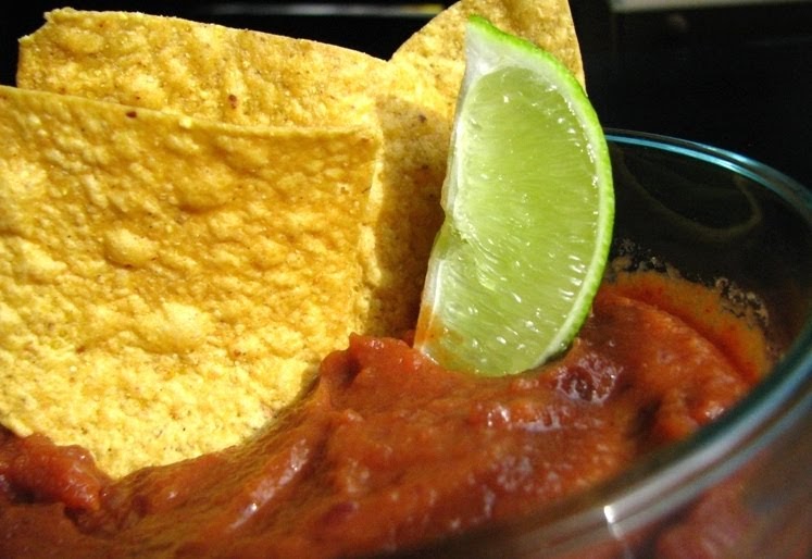 make happy Mexican Tomato Soup/Dip