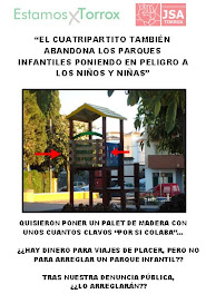 Campaña "ABANDONO Parque Infantil"