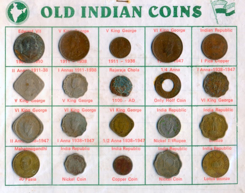 World Stamps and Coins 20 Old Indian Coins for Exchange World Stamps and Coins 20 Old Indian Coins for Exchange