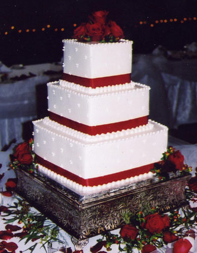 White square wedding cakes square wedding cakes with flowers. White square wedding cakes