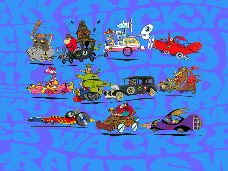 Top Cartoon Wallpapers Best Wacky Races Wallpaper