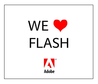 We love flash