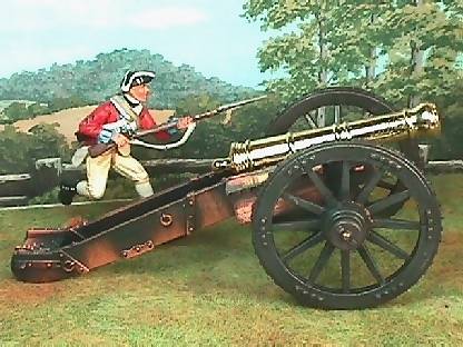 A Rev War cannon