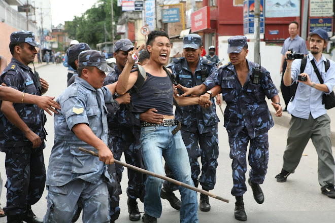 Tibet Protester