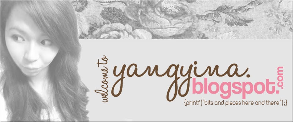 Yinah's Blog