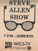 LEGENDARY DAME!: TV FLASHBACK : THE STEVE ALLEN SHOW 1957 .. 1970
