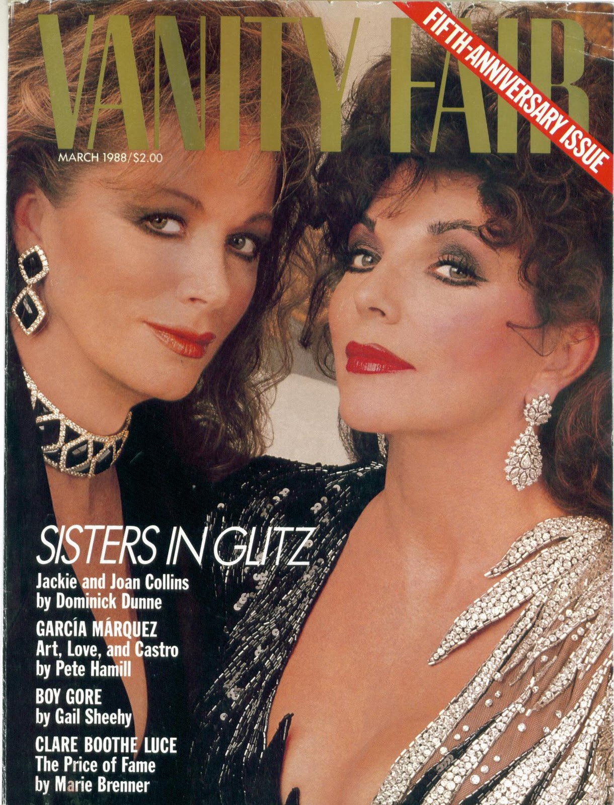 LEGENDARY DAME! ON THE COVER VANITY FAIR... MARCH 1988