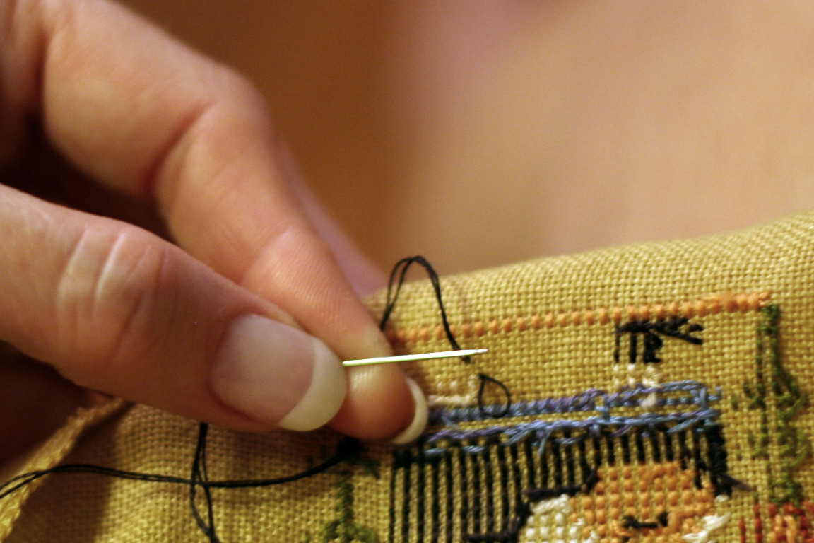 With thy Needle & Thread Cross Stitch Tip...