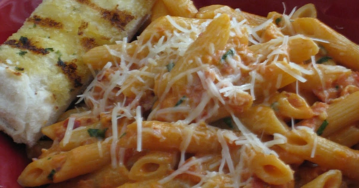 Leigh Ann's Kitchen Penne Alla Vodka with Pancetta