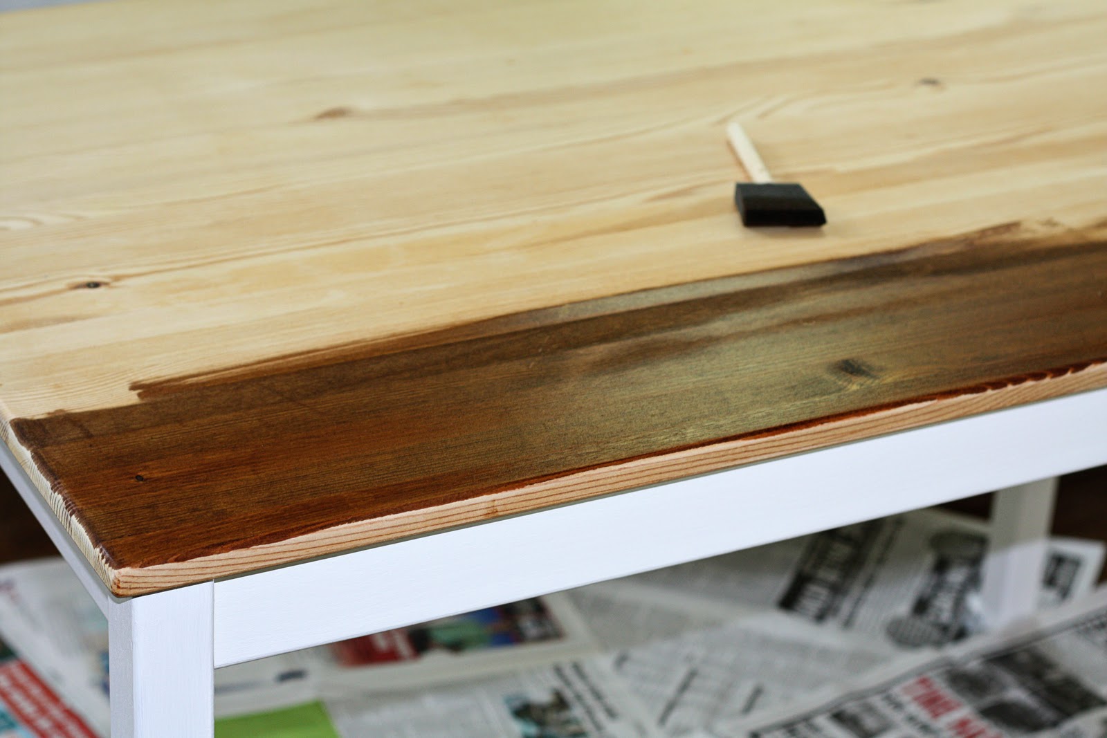 Greener Grass Handmade Blog Craft Table Makeover