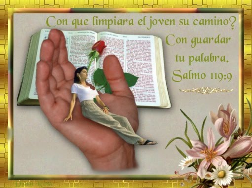 mensajes cristianos con rosas imagui