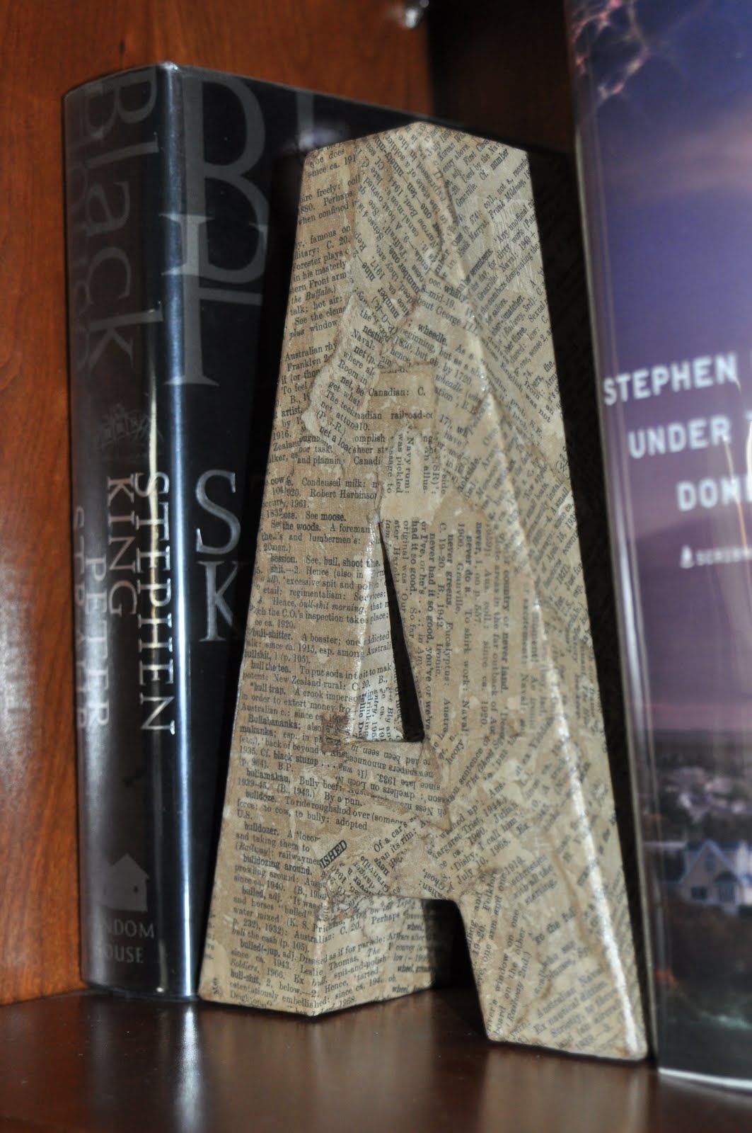 Creations By Christie Dictionary Print Bookends